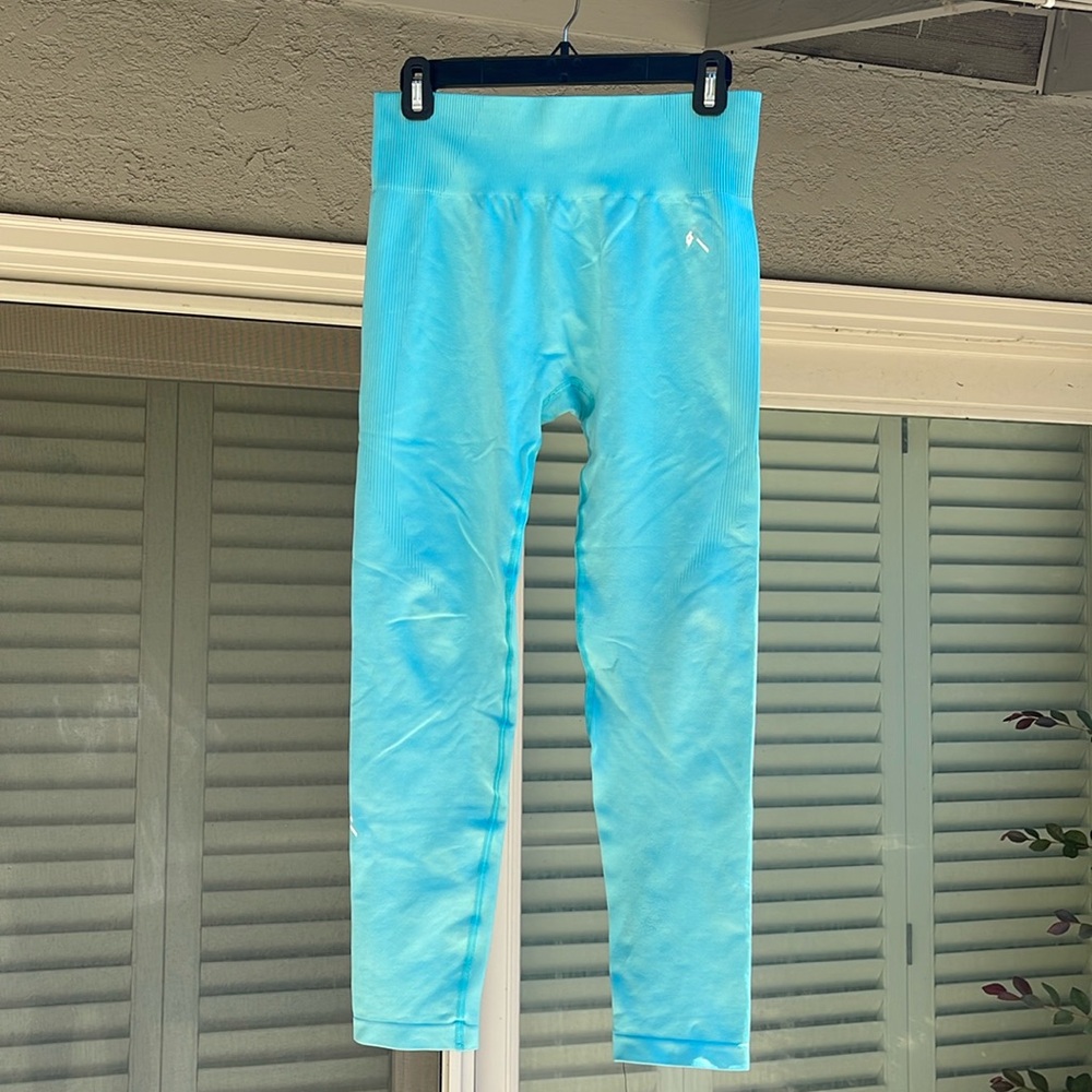 Oner Active Classic Seamless Legging, XL - Short, Lagoon Marl